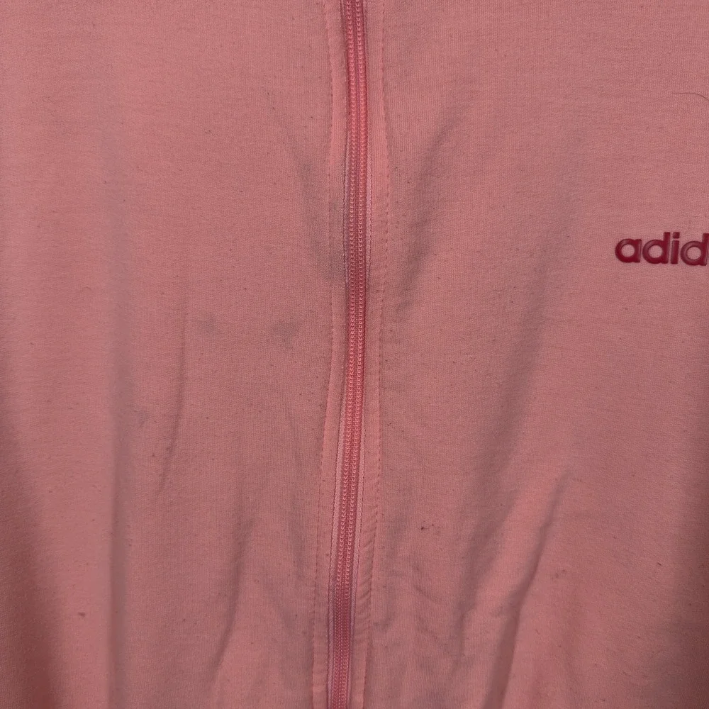 Adidas Farm Rio Pink Full Zip Hoodie Womens Size M Geometric Patterned Sleeve - Picture 6 of 10